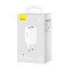 Baseus CCGP120202 GaN5 Pro Quick Nabíječka USB-A + 2x USB-C 65W White