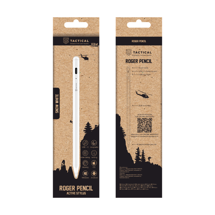 Tactical Roger Pencil White