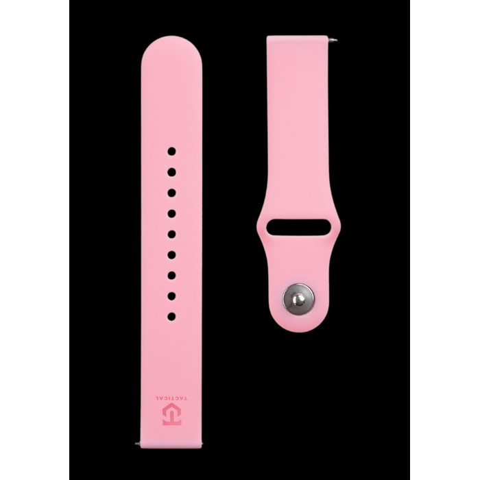 Tactical 435 Silikonový Řemínek 20mm Pink