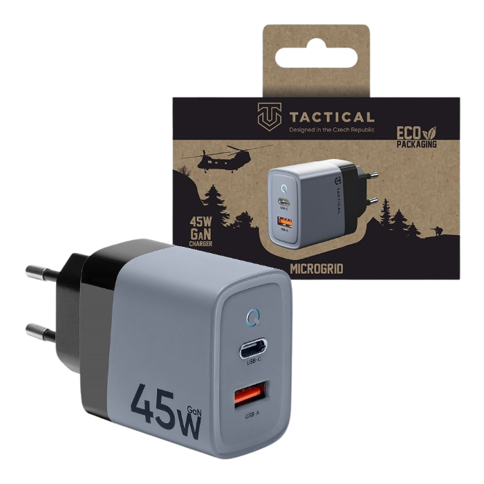 Tactical Microgrid GaN 45W Grey
