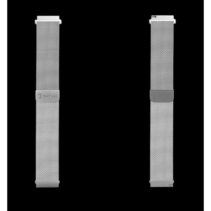 Tactical 699 Loop Magnetický Kovový Řemínek 22mm Silver