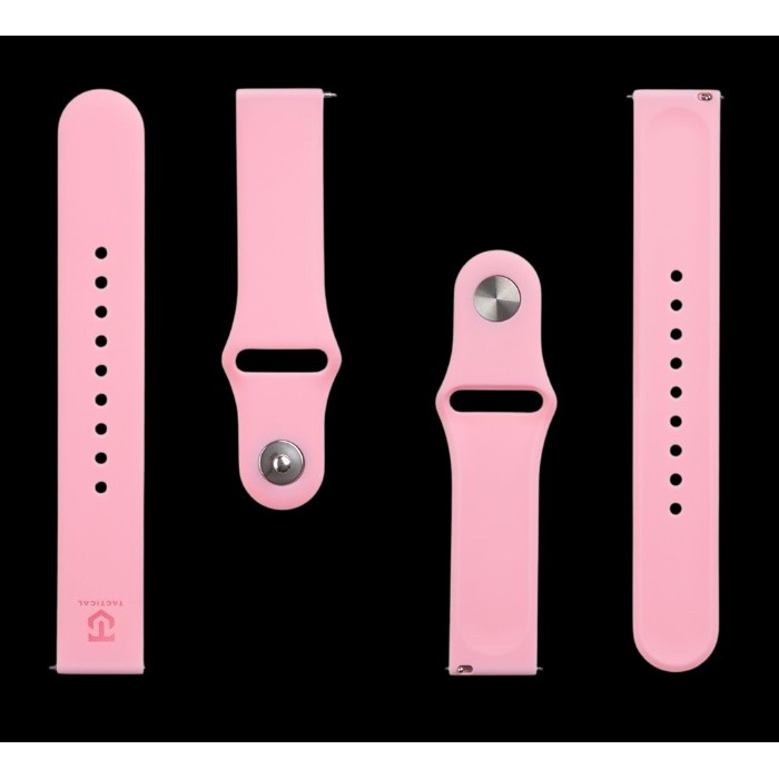 Tactical 435 Silikonový Řemínek 20mm Pink