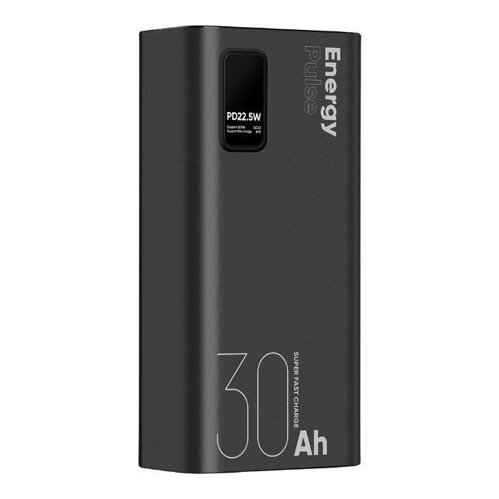 OBAL:ME EnergyPulse Powerbanka 30000mAh 22.5W Black