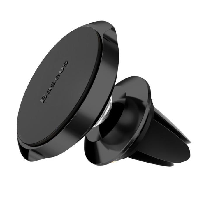 Baseus SUER-A01 Small Ears Magnetický Držák Air Outlet Black