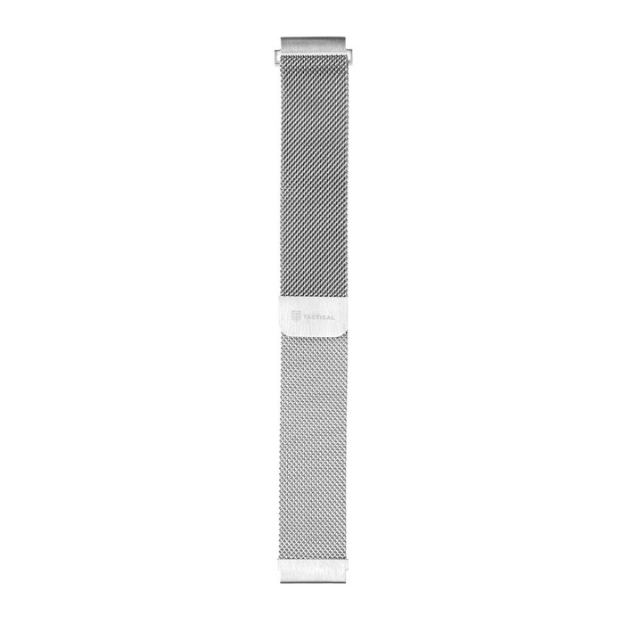 Tactical 640 Loop Magnetický Kovový Řemínek 20mm Silver