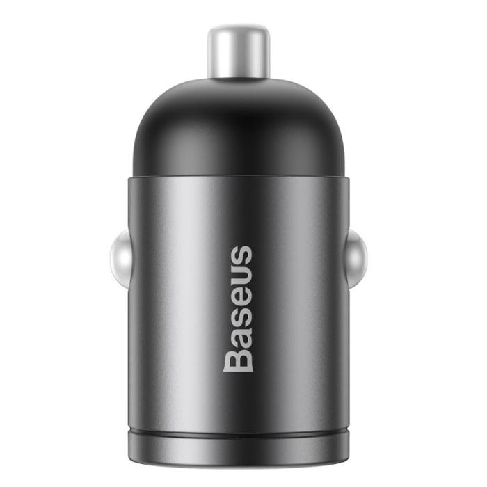 Baseus VCHX-A0G Tiny Star Quick Charge Nabíječka do Auta USB 30W Gray