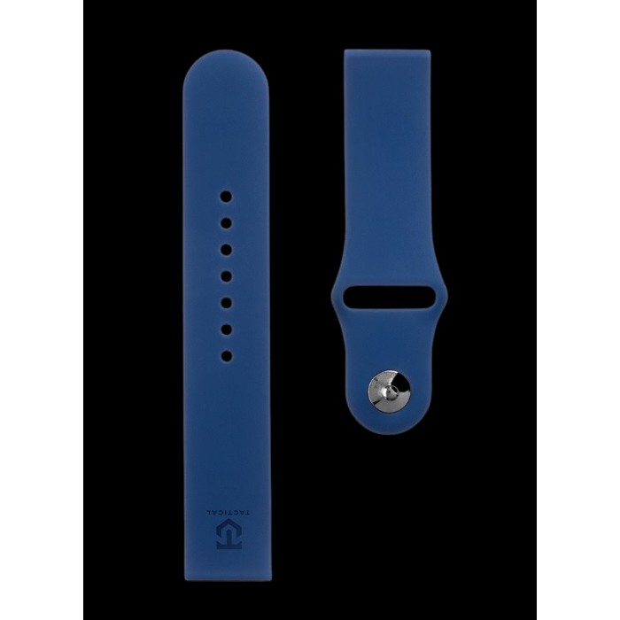 Tactical 614 Silikonový Řemínek 22mm Dark Blue